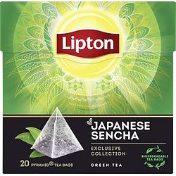 Foto van Lipton groene thee japanse sencha 20 stuks bij jumbo
