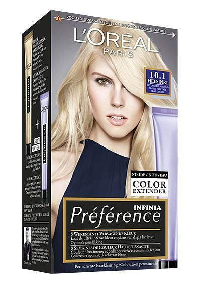 Foto van L'soréal paris preference 10.1 helsinki extra licht asblond