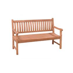 Foto van Livingfurn - tuinbank bench patrick - 50x120x60 - teakhout