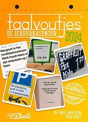 Foto van Taalvoutjes - de scheurkalender 2024 - vellah bogle - paperback (9789460776434)