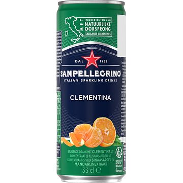 Foto van Sanpellegrino italian sparkling drinks clementina 33cl bij jumbo