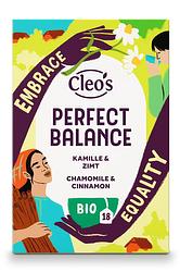 Foto van Cleo'ss perfect balance chamomille & cinnamon bio