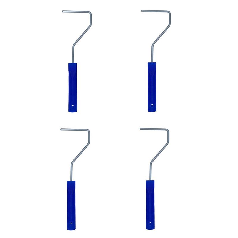 Foto van 4x verfrollerbeugel geschikt voor verfrollers van 10 cm - verfrollers