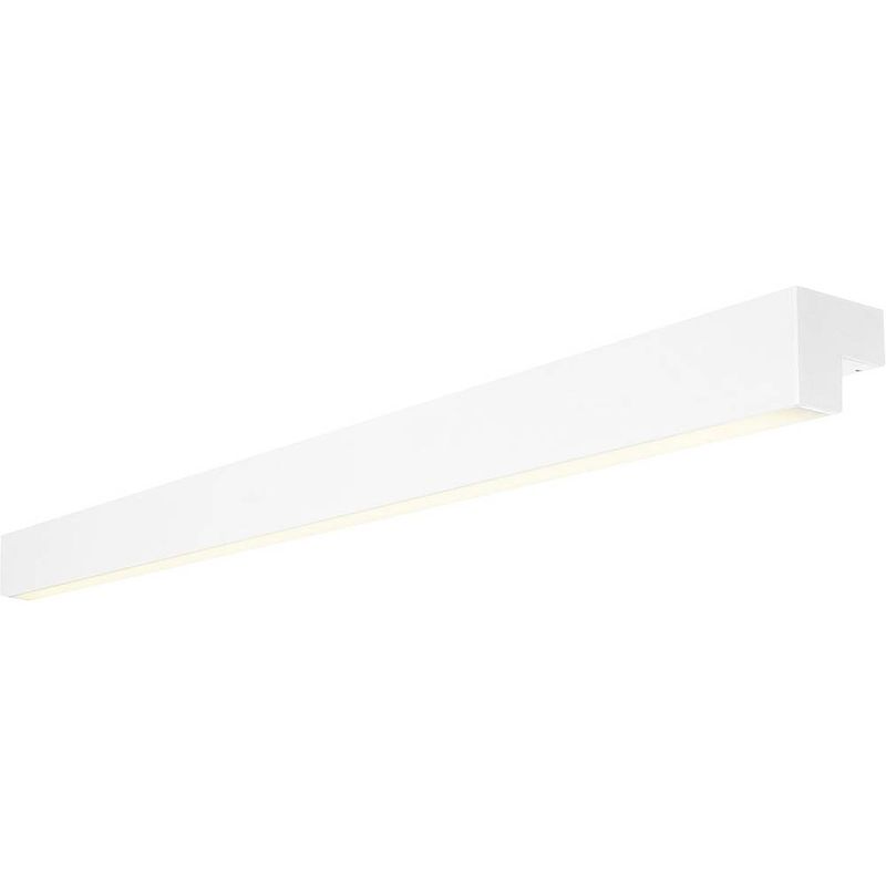 Foto van Slv 1001303 l-line 120 wandlamp led vast ingebouwd energielabel: e (a - g) wit