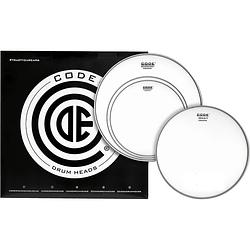 Foto van Code drum heads tpgenctds generator standard pack 12-13-16 inch coated tomvellen + 14 inch coated snaredrumvel