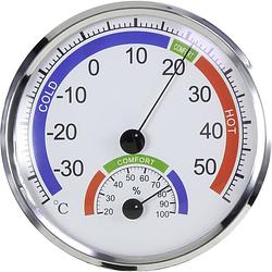 Foto van Thermo- en hygrometer zilver