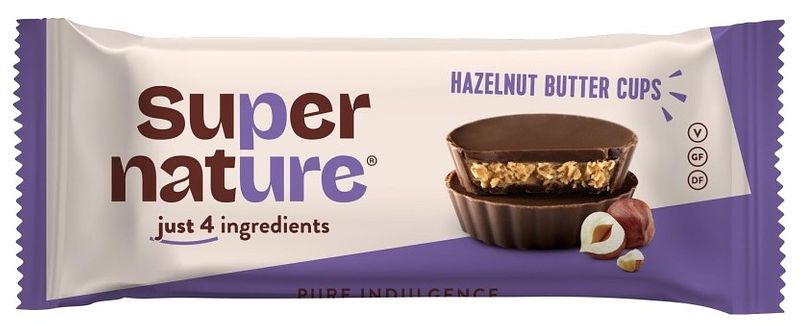 Foto van Super nature hazelnut butter cups