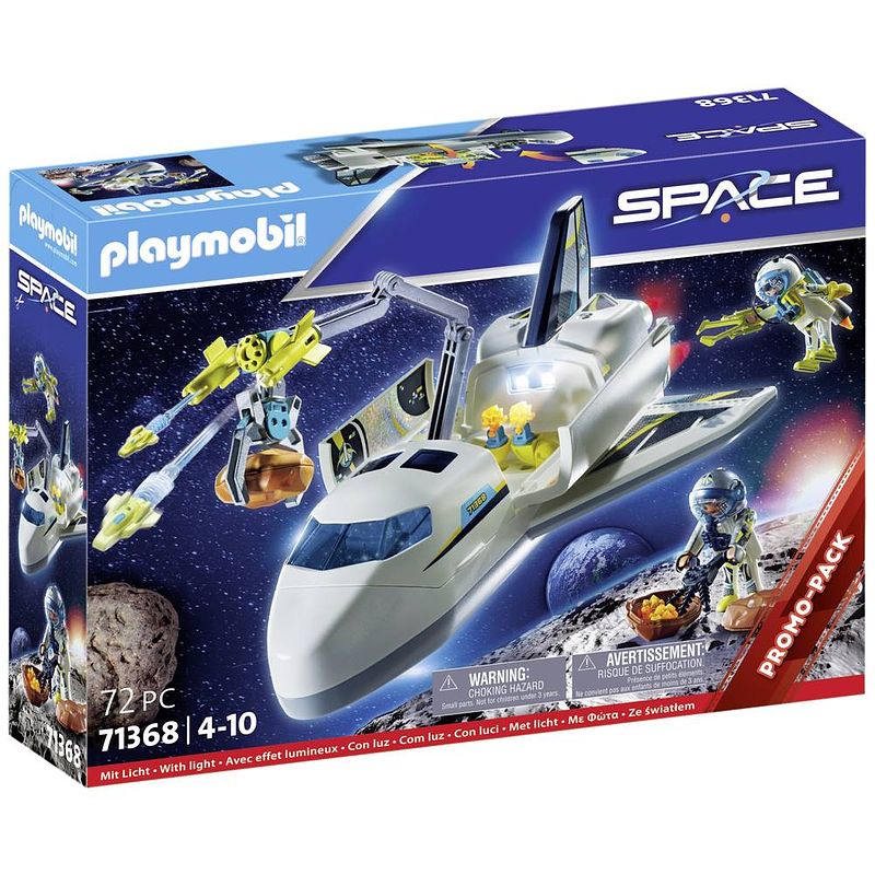 Foto van Playmobil space space shuttle op missie 71368