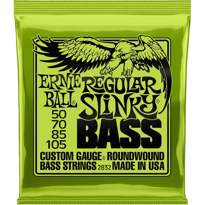 Foto van Ernie ball 2832 regular slinky bass snarenset voor basgitaar