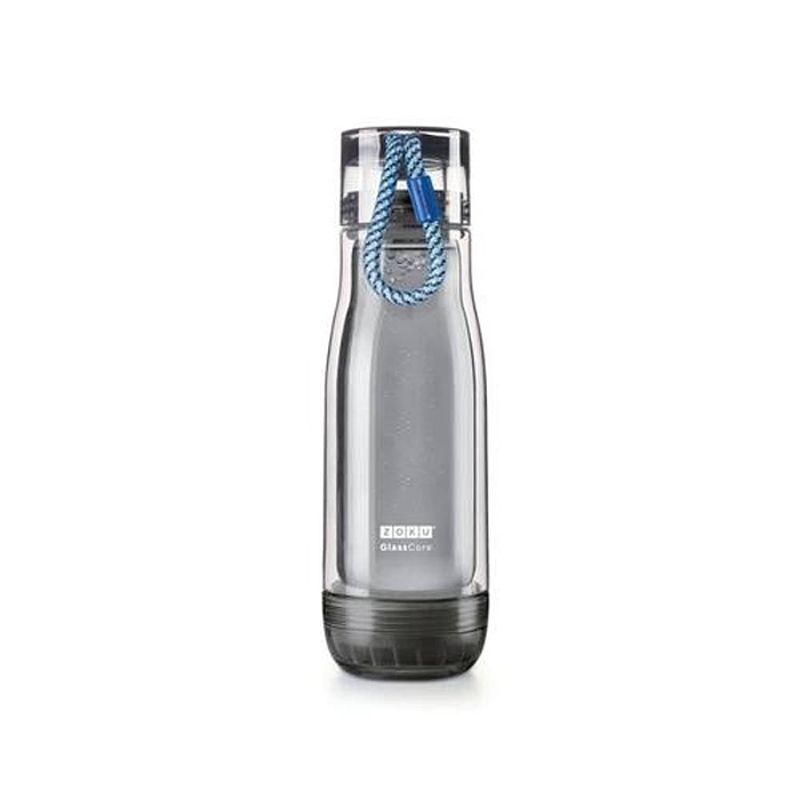 Foto van Set van 2 - drinkbeker hydration active 0,47l grijs - zoku