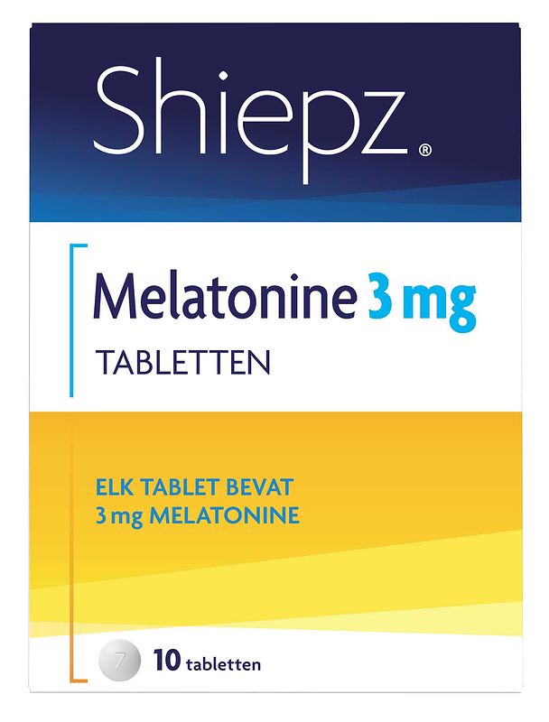 Foto van Shiepz melatonine 3 mg tabletten