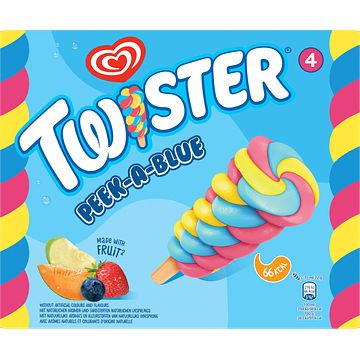 Foto van Ola waterijs twister peekablue 4 x 70ml bij jumbo