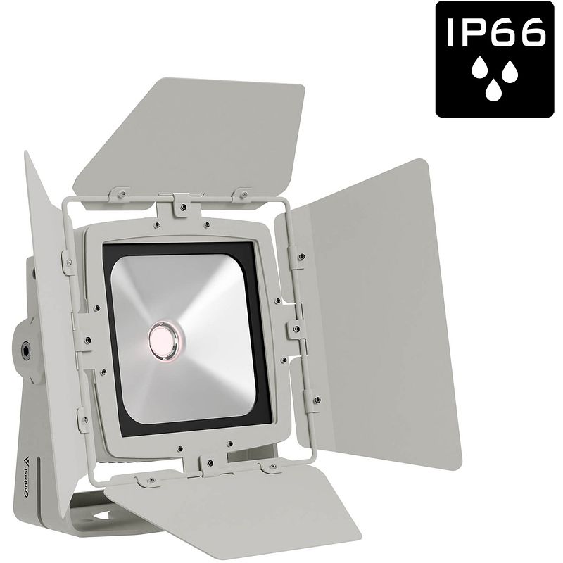 Foto van Contest vcob-60rgbl architectonische projector (ip66)