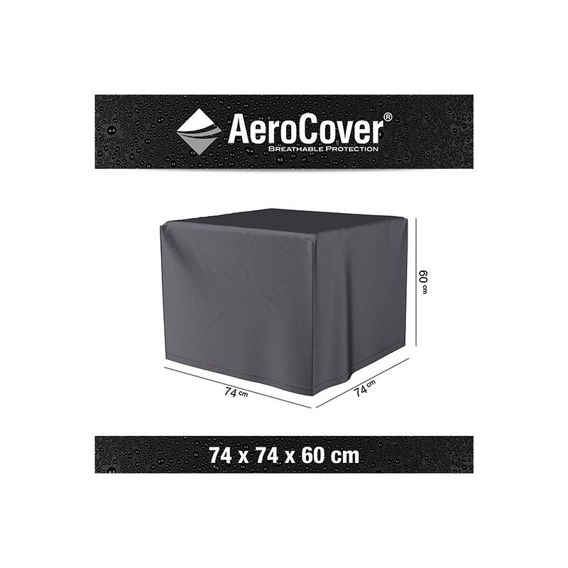 Foto van Aerocover afdekhoes vuurtafel 74 x 74 x 60(h) cm
