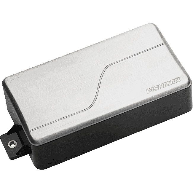 Foto van Fishman prf-mhb-cr1 fluence modern humbucker ceramic (brushed)