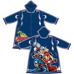 Foto van Regenjas avengers junior pvc donkerblauw maat 4 jaar