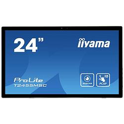 Foto van Iiyama prolite t2455msc-b1 led-monitor 60.5 cm (23.8 inch) energielabel e (a - g) 1920 x 1080 pixel full hd 5 ms hdmi, displayport, hoofdtelefoon (3.5 mm