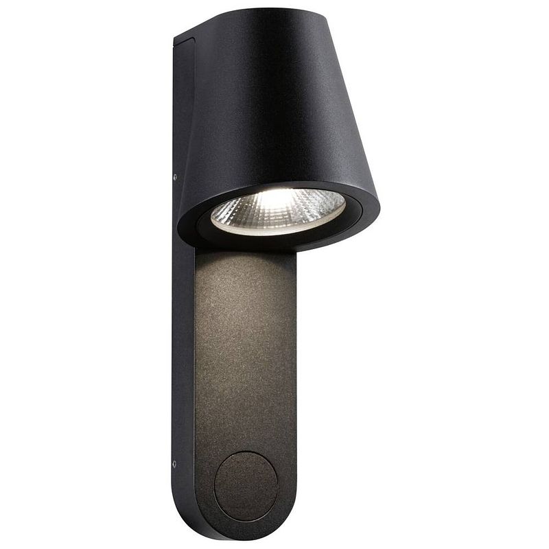 Foto van Paulmann caissa 94862 led-buitenlamp (wand) led 9 w antraciet