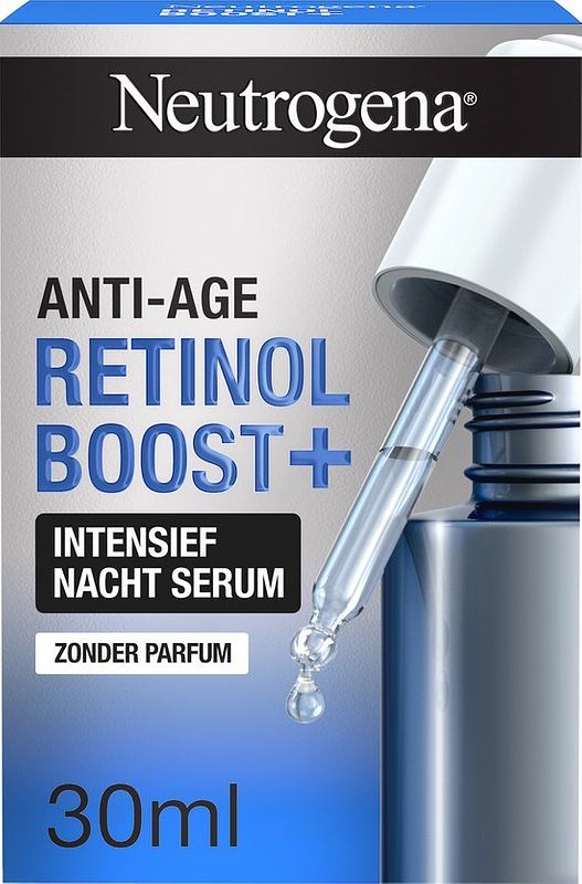 Foto van Neutrogena retinol boost+ intensief nachtserum anti-age