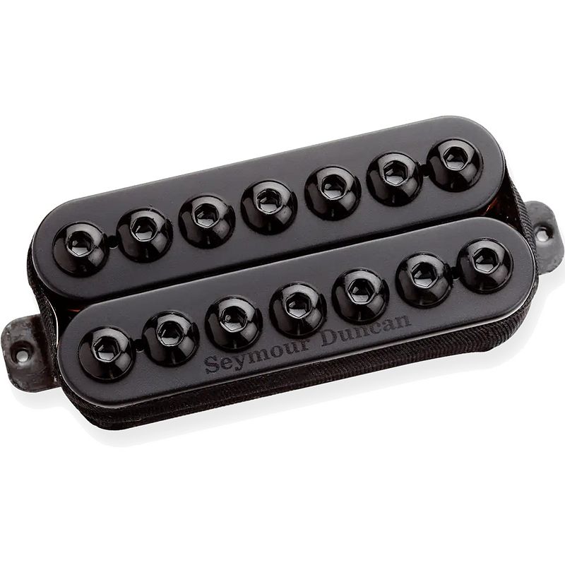 Foto van Seymour duncan sh-8b invader 7-string humbucker bridge black 7-snarig gitaarelement