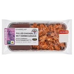 Foto van Jumbo pulled chicken met barbecuesaus 185g aanbieding bij jumbo | diverse soorten