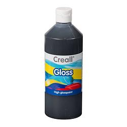 Foto van Creall gloss glansverf zwart, 500ml