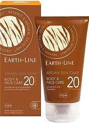Foto van Earth line argan sun care body & face factor 20