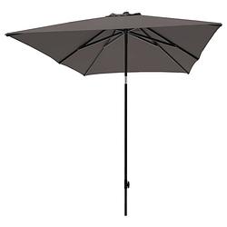 Foto van Madison parasol moraira 230x230 cm taupe