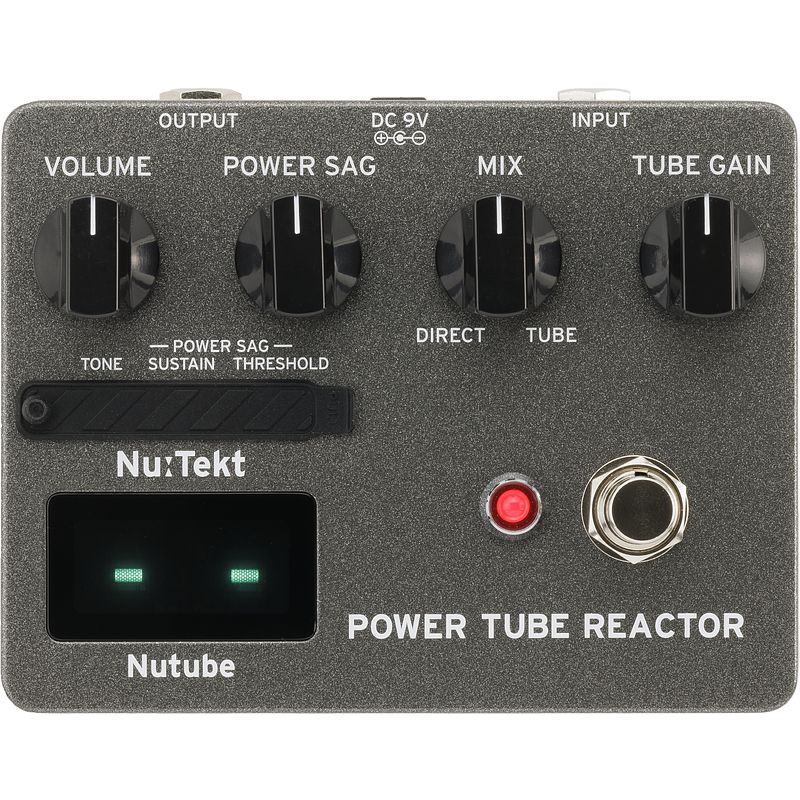 Foto van Korg nu:tekt tr-s power tube reactor compressor effect pedaal