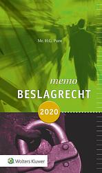 Foto van Memo beslagrecht 2020 - h.g. punt - paperback (9789013155150)