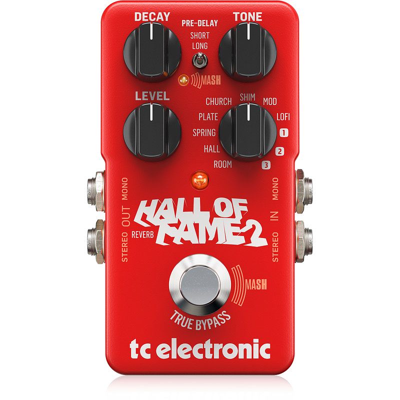 Foto van Tc electronic hall of fame 2 reverb effectpedaal