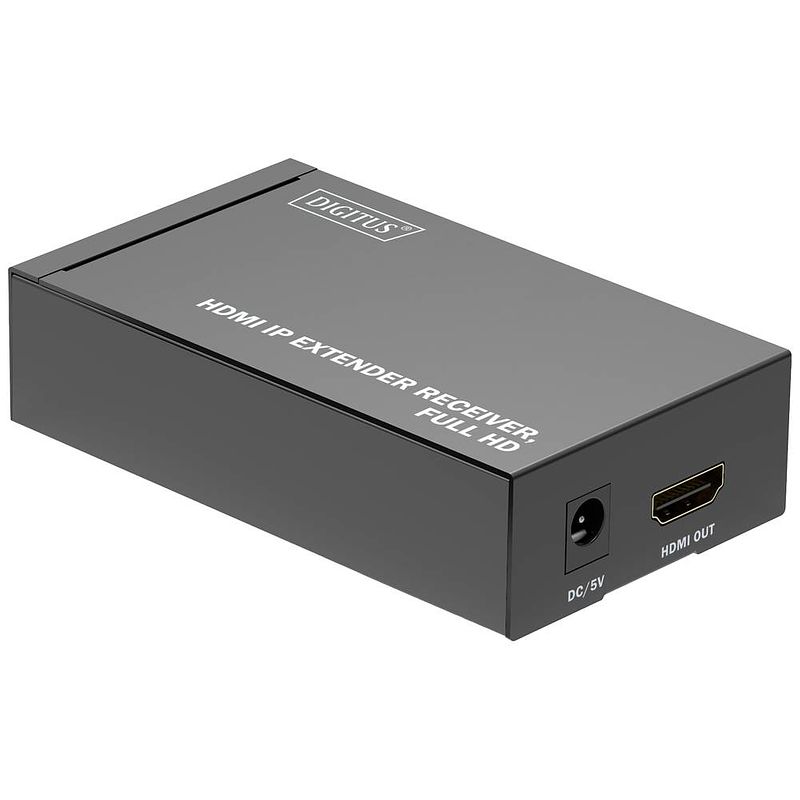 Foto van Digitus ds-55518 hdmi hdmi-extender via netwerkkabel rj45 120 m