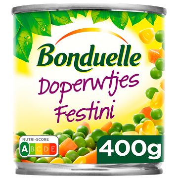 Foto van Bonduelle doperwtjes festini 400g bij jumbo