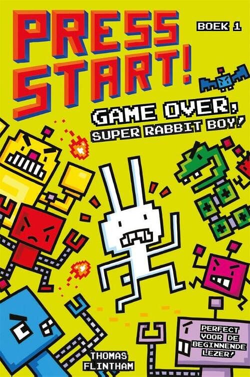 Foto van Game over, super rabbit boy! - thomas flintham - hardcover (9789047862147)