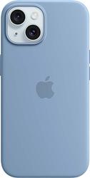 Foto van Apple iphone 15 back cover met magsafe winterblauw