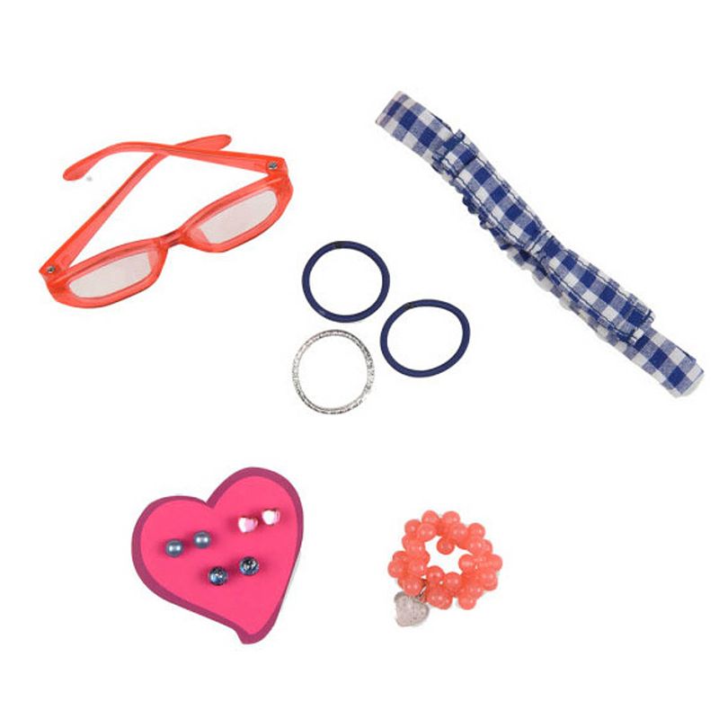 Foto van Our generation tienerpop-accessoires pretty preppy 9-delig