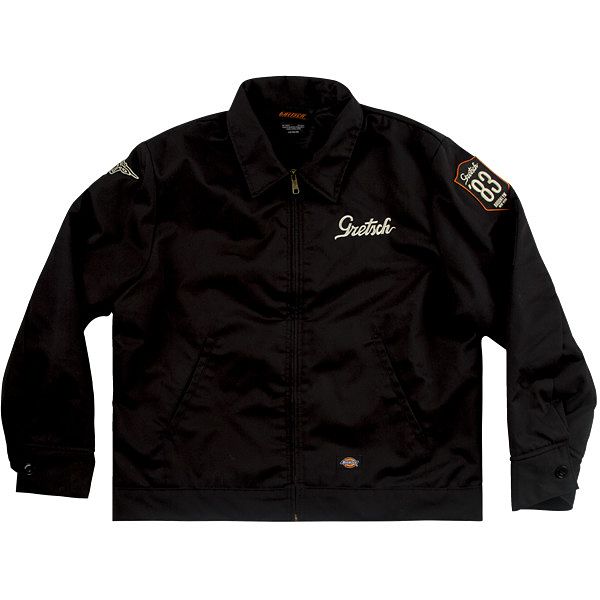 Foto van Gretsch patch jacket black maat m