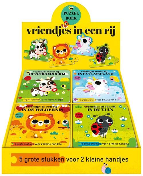 Foto van Display puzzelboeken in een rij - 4t x 3 ex. - pakket (9789464084405)