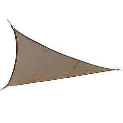 Foto van Practo garden - schaduwzeil - driehoek - polyester - 5 x 5 m - taupe