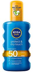 Foto van Nivea sun protect & dry touch invisible spf50