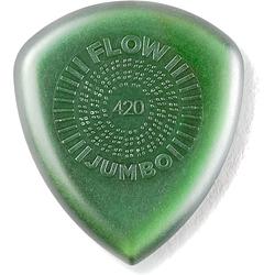 Foto van Dunlop flow jumbo grip 420 pick 4.2mm plectrumset (12 stuks)