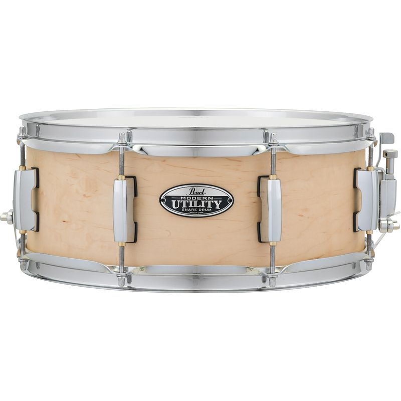 Foto van Pearl mus1455m/c224 modern utility 14x5.5 inch snaredrum natural