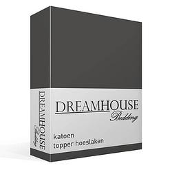 Foto van Dreamhouse bedding katoen topper hoeslaken - lits-jumeaux (180x200 cm)