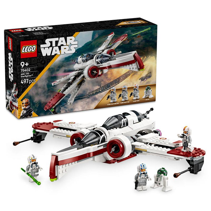 Foto van Lego star wars arc-170 starfighter 75402