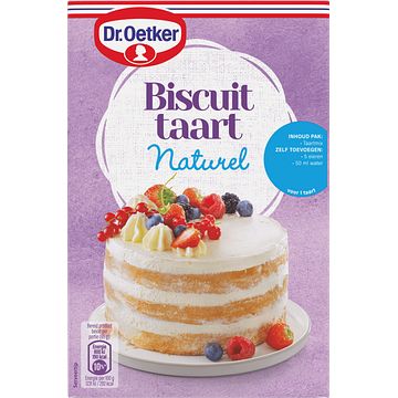 Foto van Dr. oetker basismix biscuit taart 330g bij jumbo