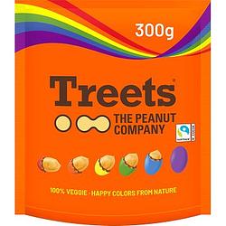 Foto van Treets peanuts rainbow 300g bij jumbo