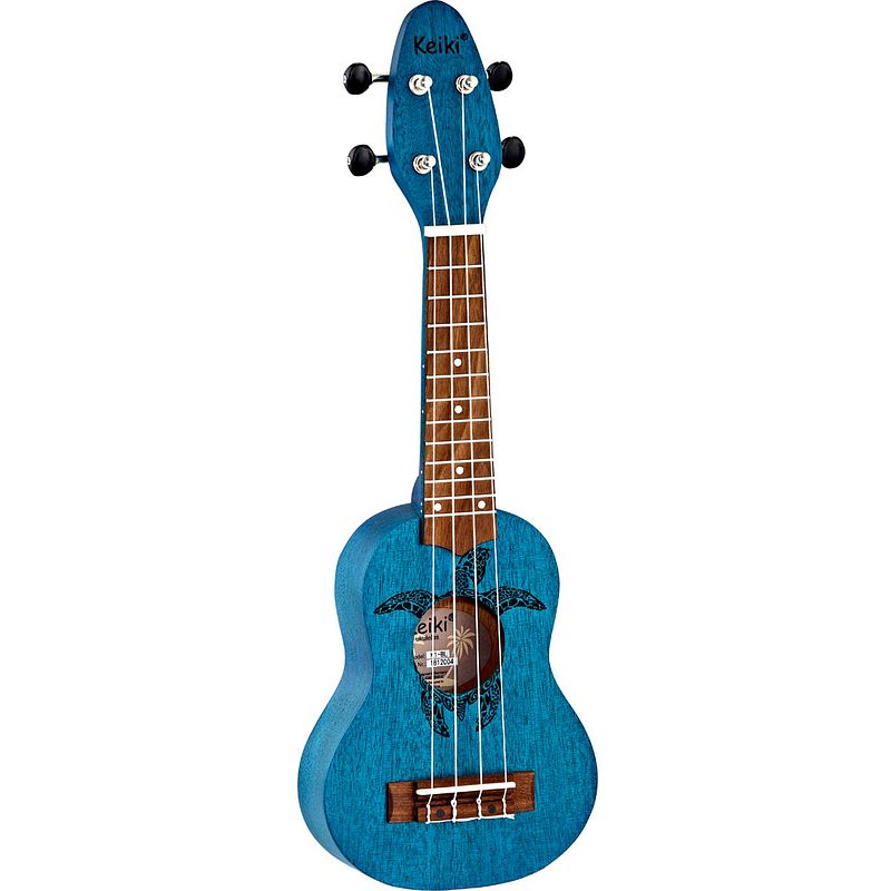 Foto van Ortega keiki series k1-bl sopranino ukelele blauw