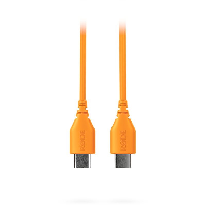 Foto van Rode sc22 orange usb-c - usb-c kabel (30 cm)