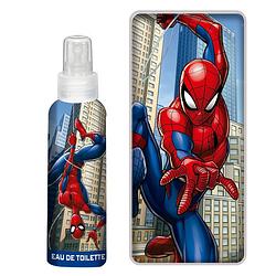 Foto van Spider-man geschenkset - eau de toilette spray 100 ml - met metalen opbergdoos