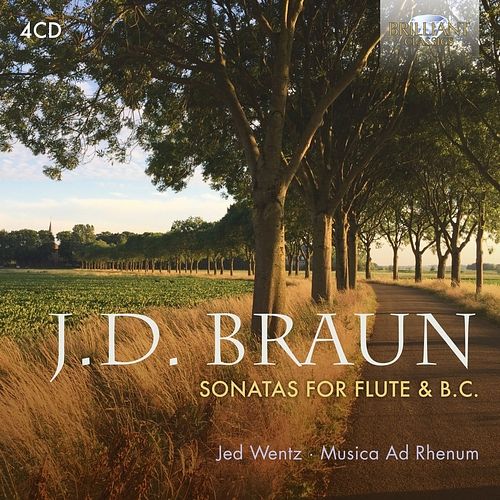 Foto van J. d. braun: sonatas for traverso flute & b.c. - cd (5028421957647)